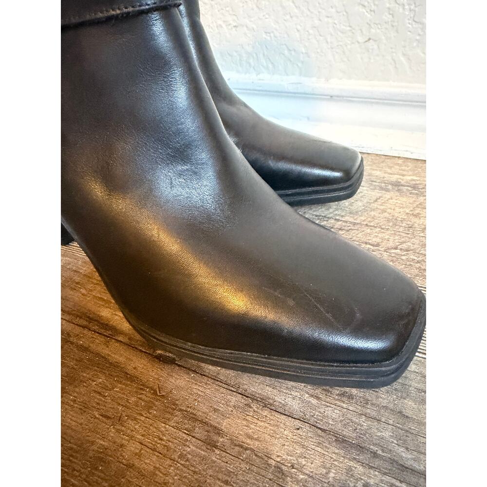 Naturalizer Black Leather Aimee Boots Size 7 NWT - Picture 4 of 7